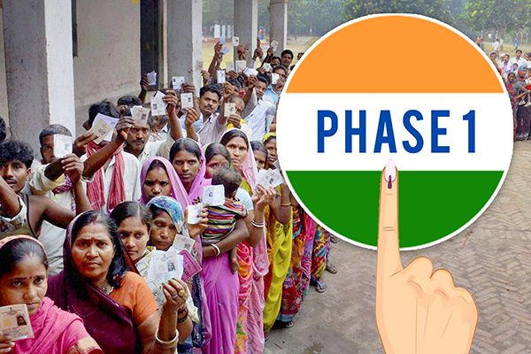 Phase 1 of Lok Sabha Election Polls