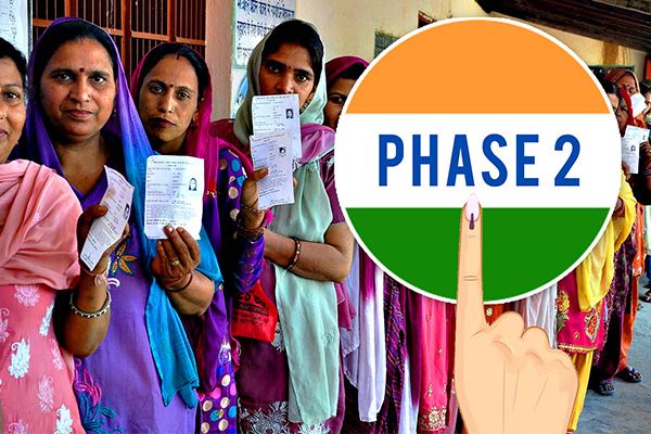 Phase 2 of Lok Sabha Election Polls