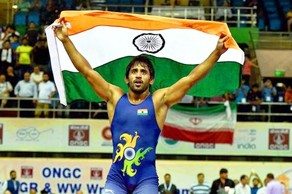 Bajrang Punia Wins Gold at Asian Wrestling Championship