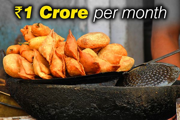 Aligarh Kachori Seller Earns Rs 60 lakh - 1 Cr