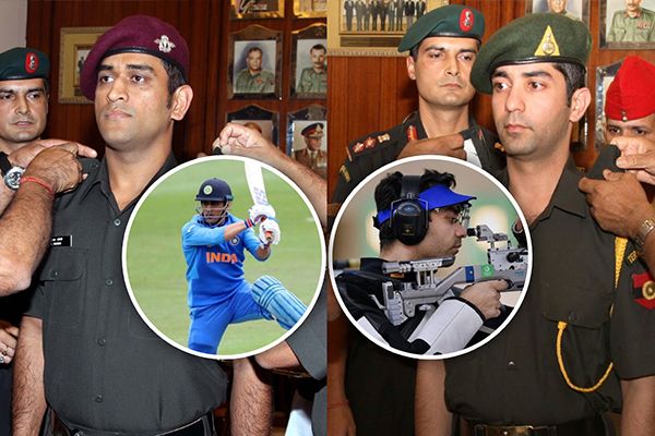 Dhoni on Patrol Duties in J&K