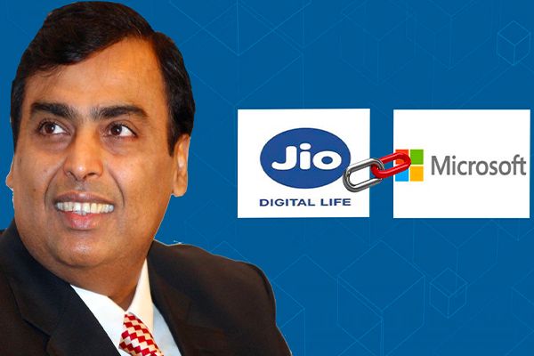 Reliance & Microsoft Partner For Digital India