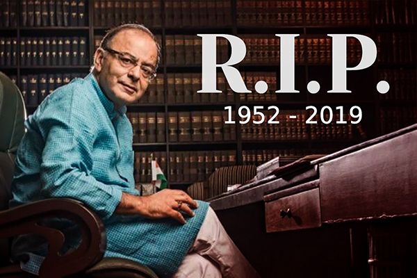 Ex-Finance Minister Arun Jaitley Passes Away