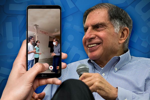 Ratan Tata Visits Pune To Meet Former Ailing Employee