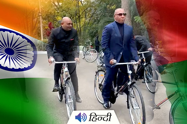 India Donates 15,000 Bicycles to Madagascar