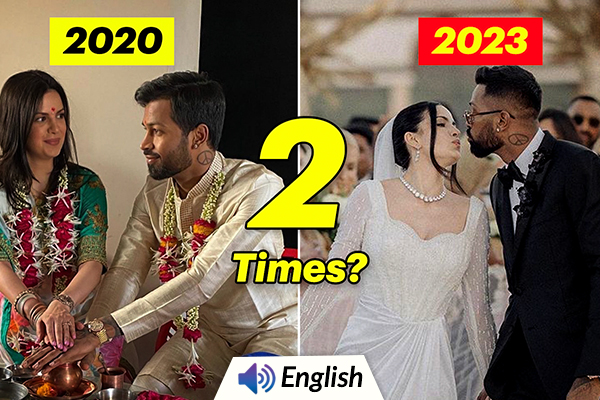 Hardik Pandya & Natasa Stankovic Remarry in Udaipur