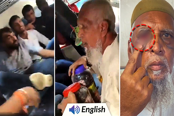 Old Muslim Man Assaulted After Accused of Carrying Beef on Train